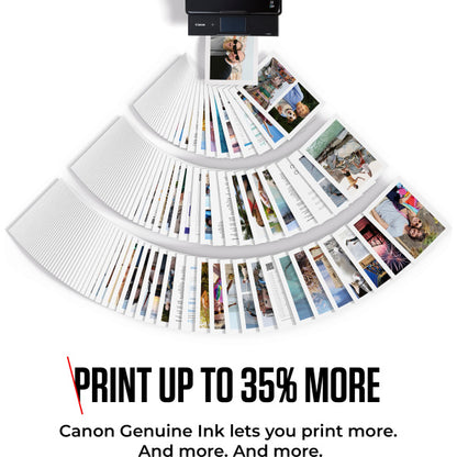 Canon PG-540 / CL-541 Genuine Ink Cartridges, Pack of 2 1 x Black, 1 x Colour , Includes 50 sheets of 4x6 Canon Photo Paper - 5225B013