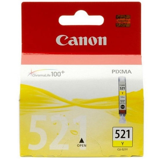 Canon CLI-521 Printer Ink Cartridge Yellow - 2936B001