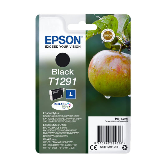 Epson Original T1291 Black Ink 11.2ml