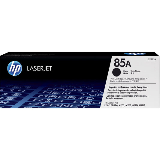 HP 85A Black Original LaserJet Toner Cartridge - CE285A