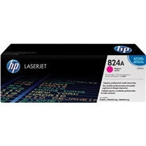 HP 824A Magenta Original LaserJet Toner Cartridge Page Yield 21K CB383A