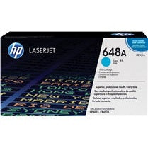 HP 648A Cyan Original LaserJet Toner Cartridge - CE261A