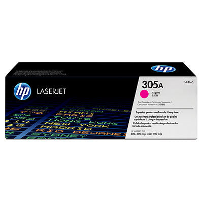 HP 305A Magenta Original LaserJet Toner Cartridge - CE413A