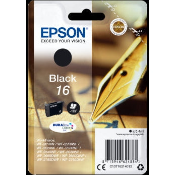 Epson Original T1621 Series Pen & Crossword Black Ink Cartridge
