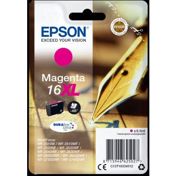 Epson Original T1633 Series Pen & Crossword Magenta Ink Cartridge 6.5ml