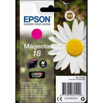 Epson Original T18 Magenta Inkjet Cartridge Daisy