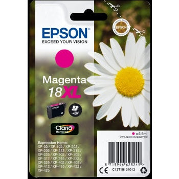 Epson Original T18 XL Magenta Inkjet Cartridge Daisy