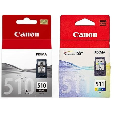 Canon PG-510 / CL-511 Ink Cartridge Combo Pack