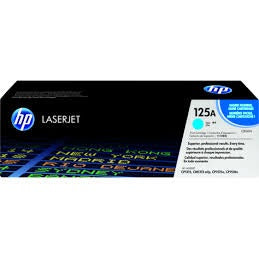 HP 125A Cyan Original LaserJet Toner Cartridge Page Yield 1400 P/N CB541A