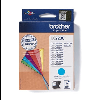 Brother Original LC223 Standard Cyan Ink Cartridge