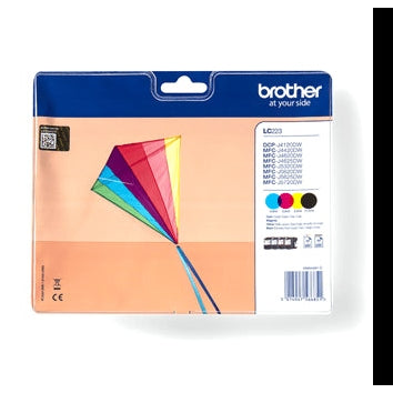 Brother Original LC223 Magenta/ Yellow/ Black/ Cyan Ink Value Pack