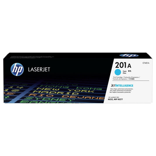 HP 201A Cyan Original LaserJet Toner Cartridge Page Yield 1330 CF401A