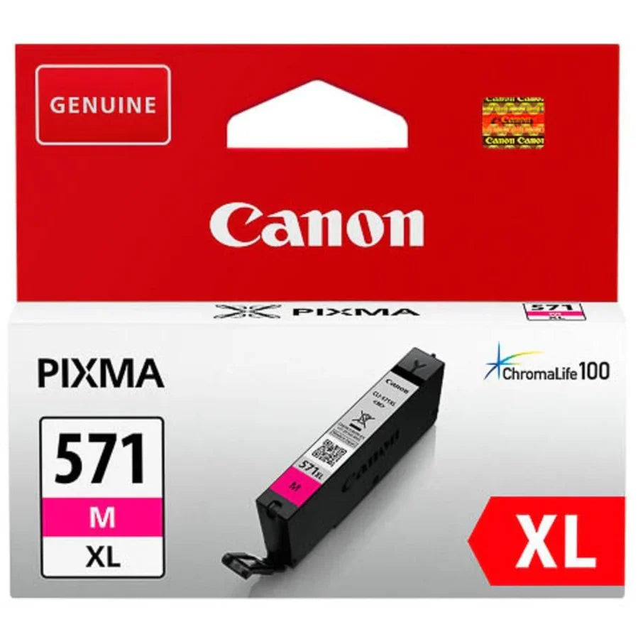 Canon 571 XL ink cartridges