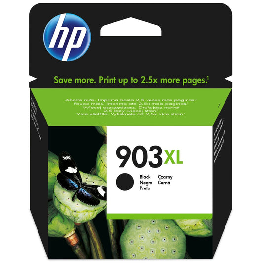 HP 903XL High Yield Black Original Ink Cartridge - T6M15AE