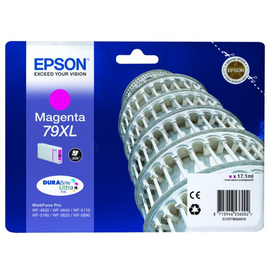 Epson Original T79 XL Magenta Durabrite Ultra Ink Cartridge