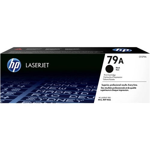 HP 79A Black Original LaserJet Toner Cartridge Page Yield 1000 CF279A