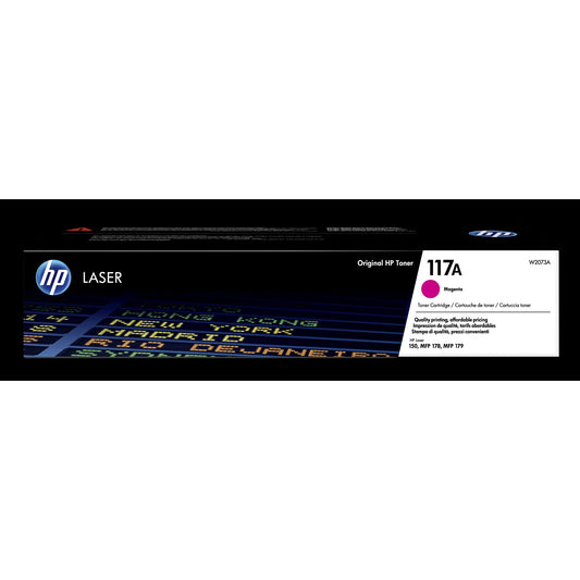 HP 117A Magenta Original Laser Toner Cartridge -W2073A