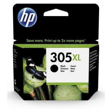 HP 305XL High Yield Black Original Ink Cartridge -3YM62AE