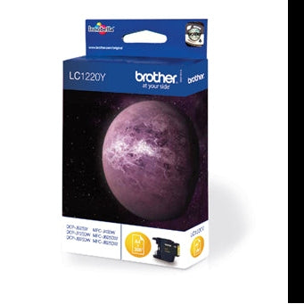 Brother Original LC1220 Yellow Inkjet Cartridge