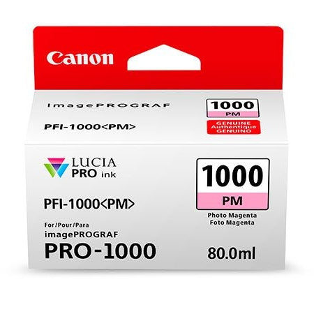 Canon PFI-1000PM Photo Magenta Printer Ink Cartridge