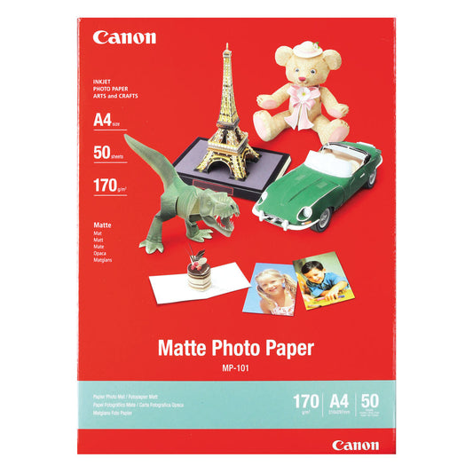 Canon MP-101 Matte Photo Paper A4 - 50 Sheets