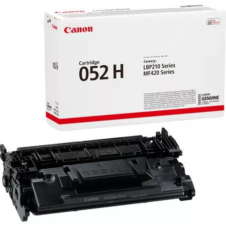 Canon 052H High Yield Black Toner Cartridge