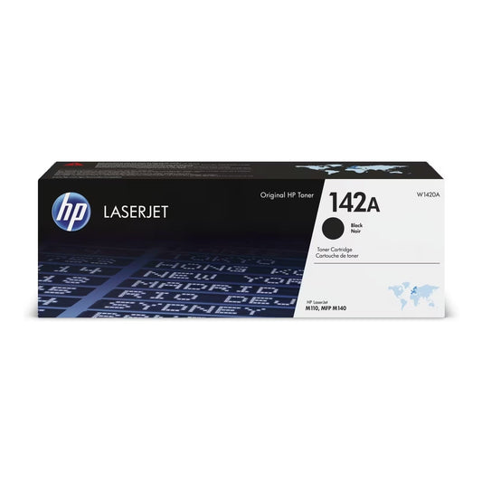 HP 142A Black Original Laserjet Toner Cartridge - W1420A