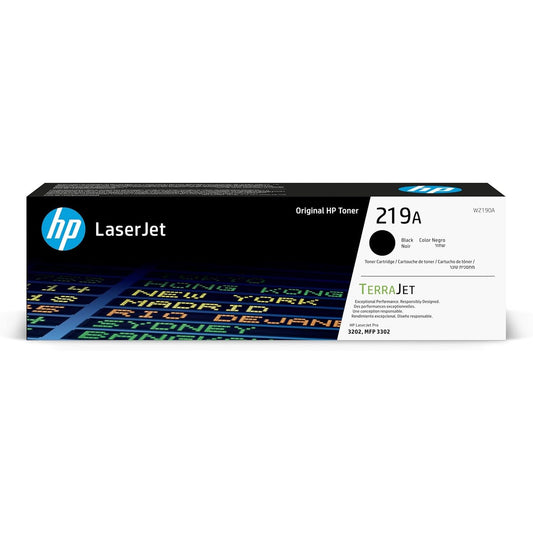 HP 219A Black Original Laserjet Toner Cartridge Page Yield 1300 P/N W2190A