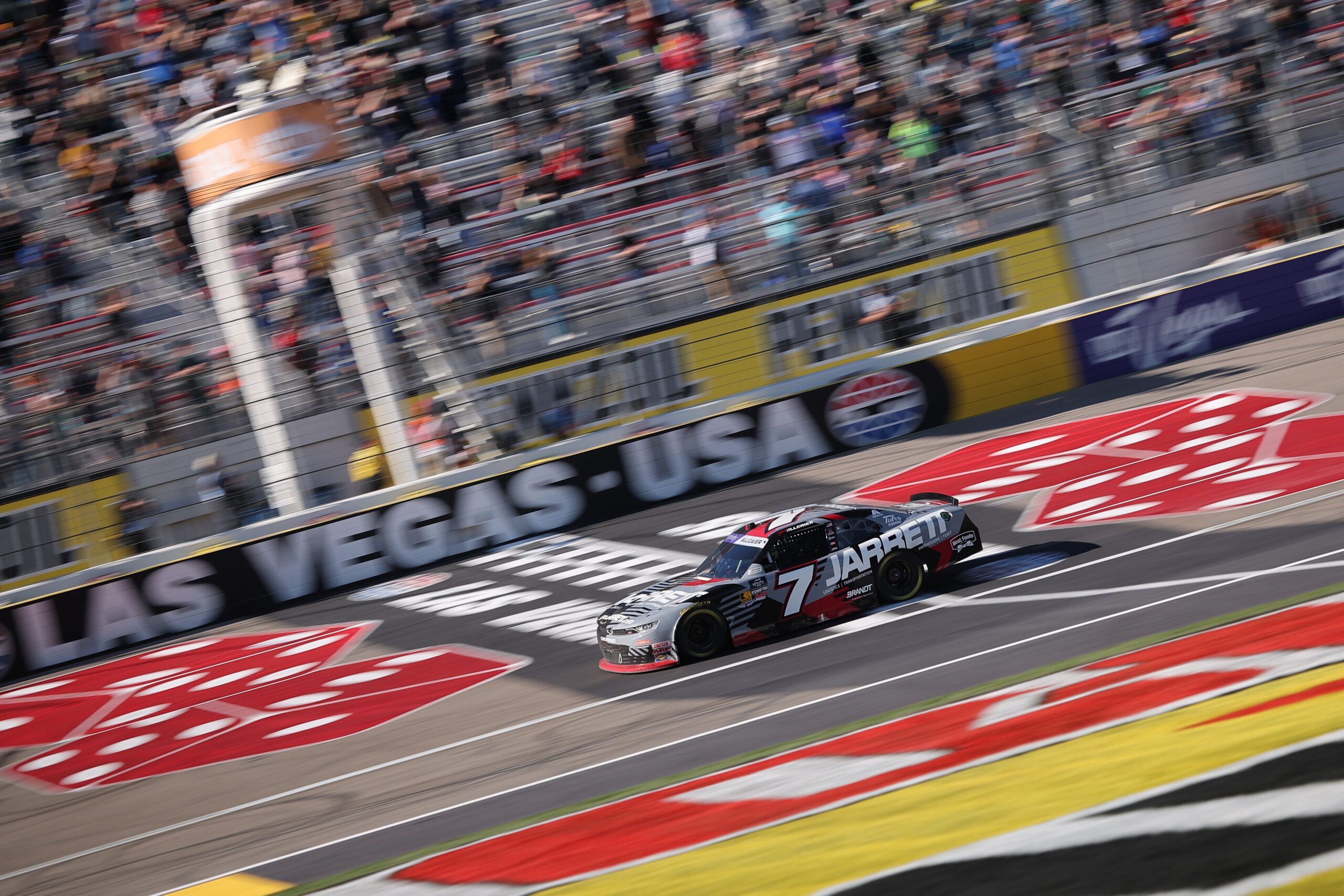 Justin Allgaier Shines Brightest in Xfinity Series at Las Vegas